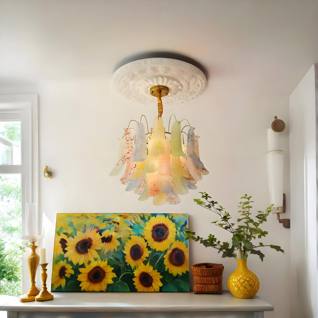 Brighten Your Summer with the Wave Point Murano Glass Chandelier – Summer Clearance Sale! Use Code DK20 for 20% Off