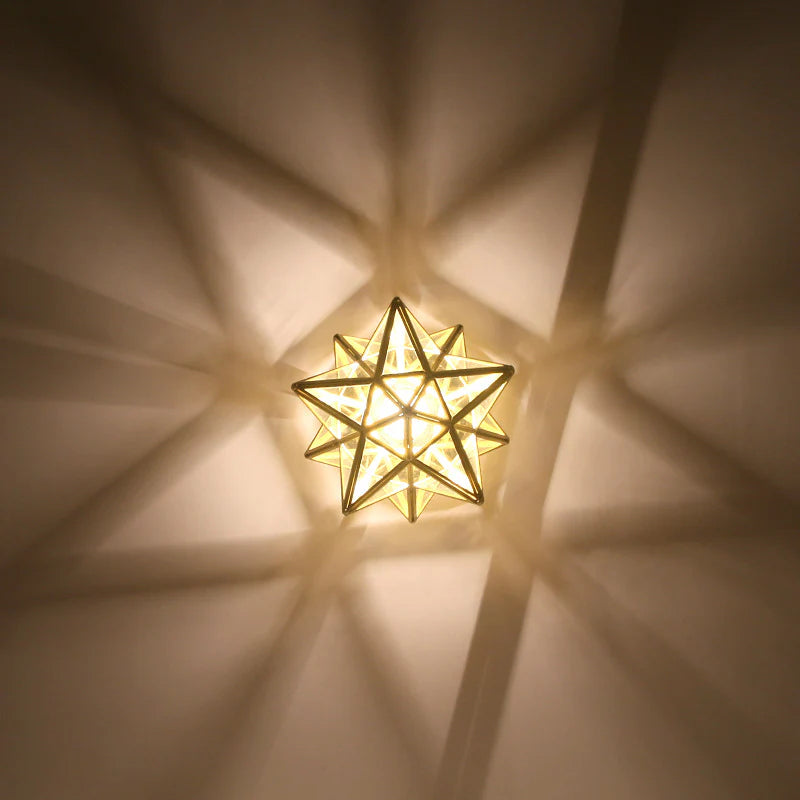 Christmas Golden Ceiling Light Collection