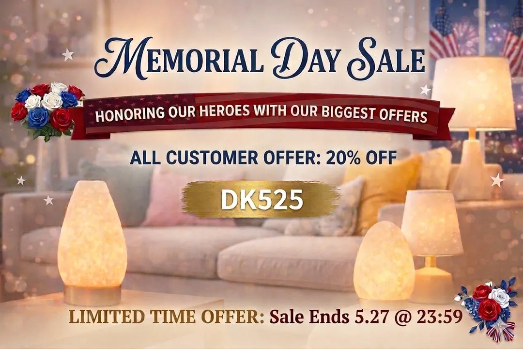 Celebrate Memorial Day with 20% Off Stylish Dekoorlight Lighting