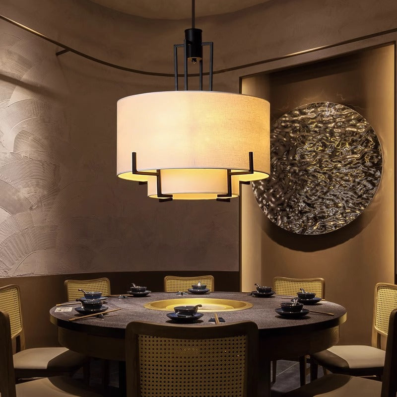 Picking Drum Pendant Lighting That Fits Your Room Layout & Aesthetic