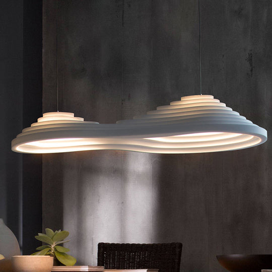 Le mélange parfait d'élégance et de fonctionnalité : lampe suspendue Rice Ladder