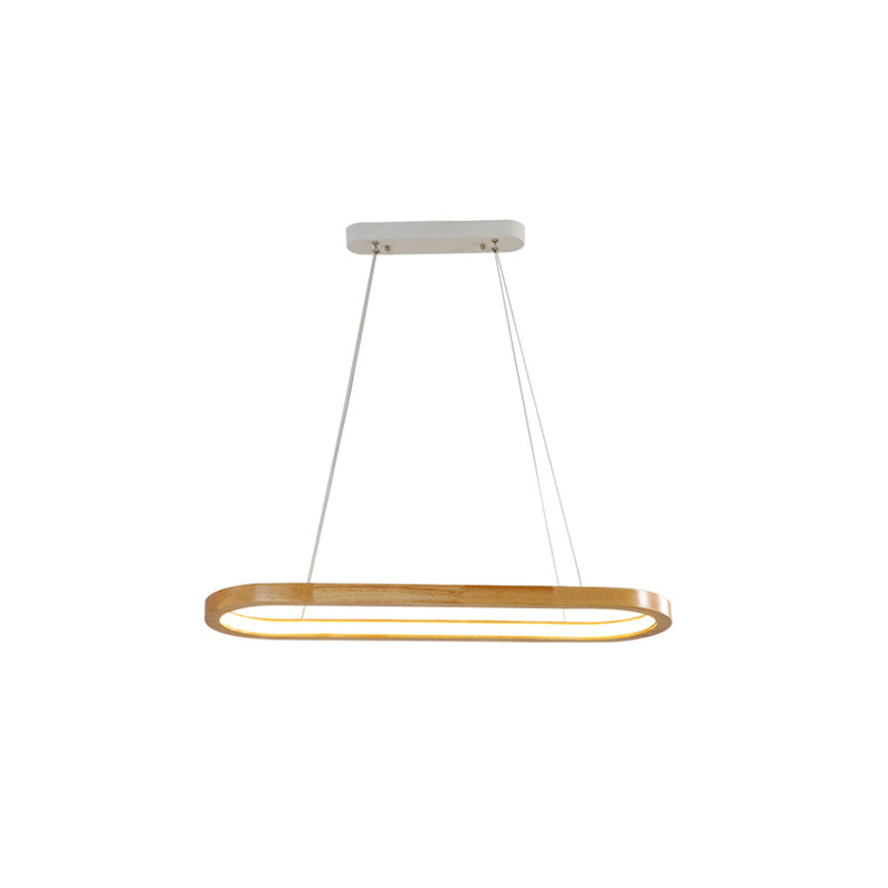 Nordic Simple Oval Pendant Lamp