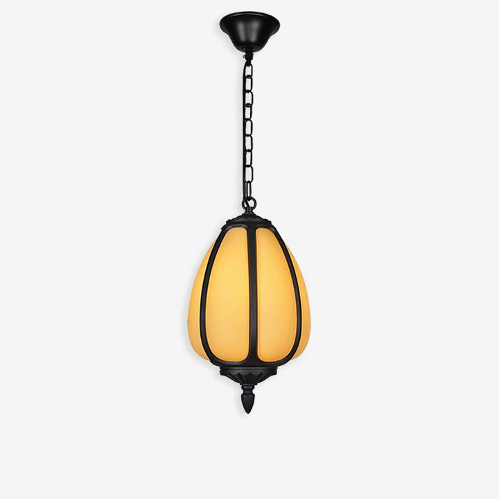 Vintage Pumpkin Pendant Lamp