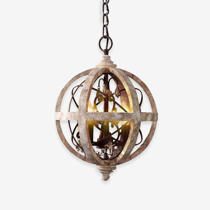 Vintage Globe Pendant Lamp