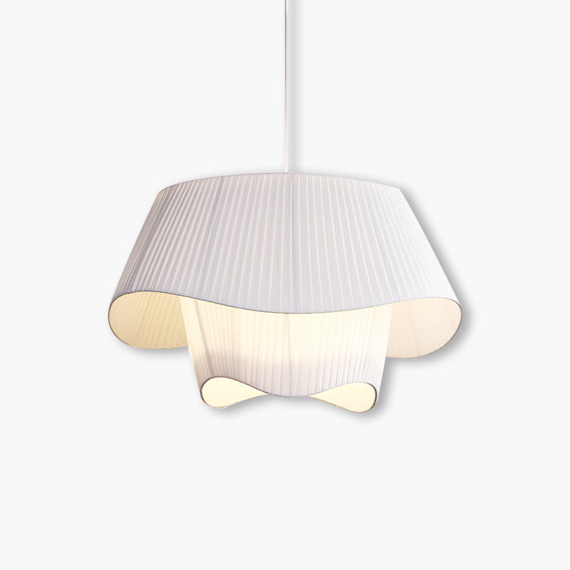 Lampe à suspension moderne de style crème