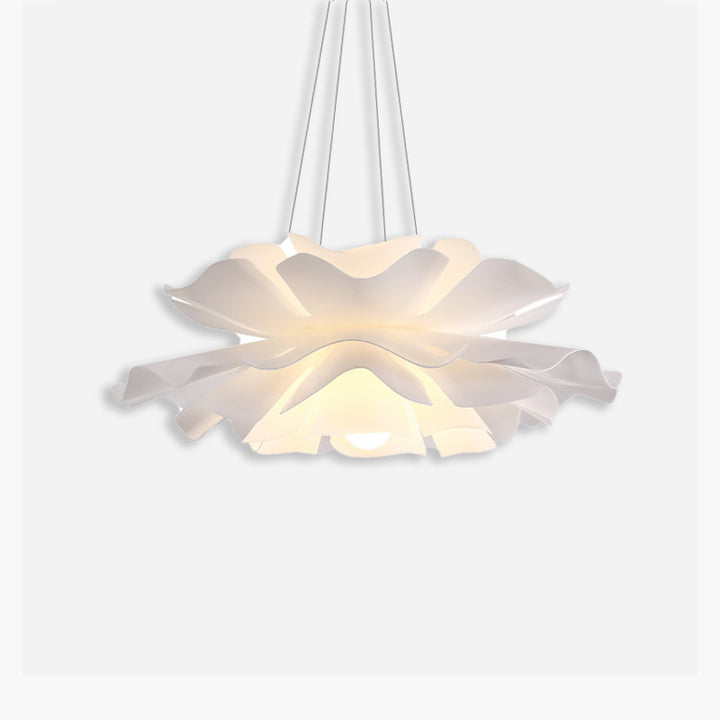 Moderne bloemenhanglamp
