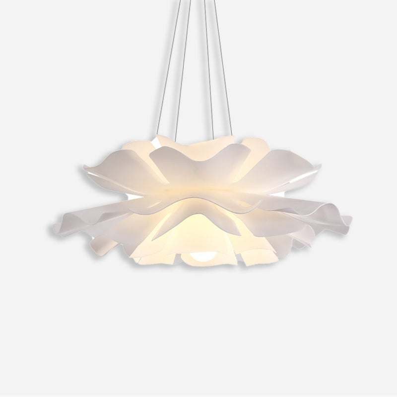 Lampe à suspension fleur moderne