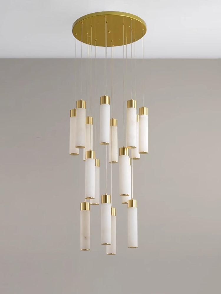 Alabaster Cascade Chandelier 11