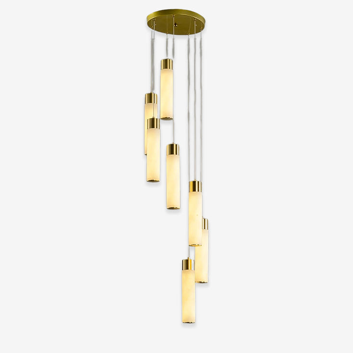 Alabaster Cascade Chandelier 13