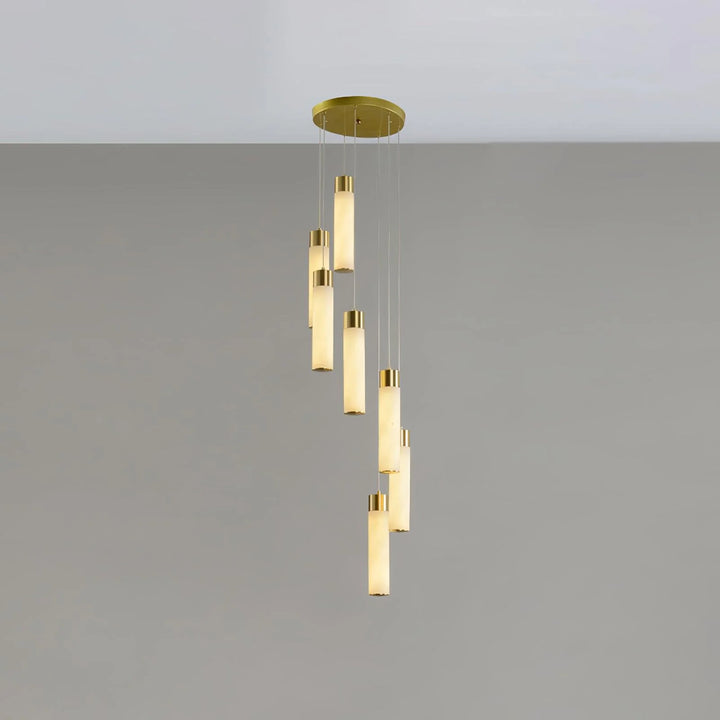 Alabaster Cascade Chandelier 15