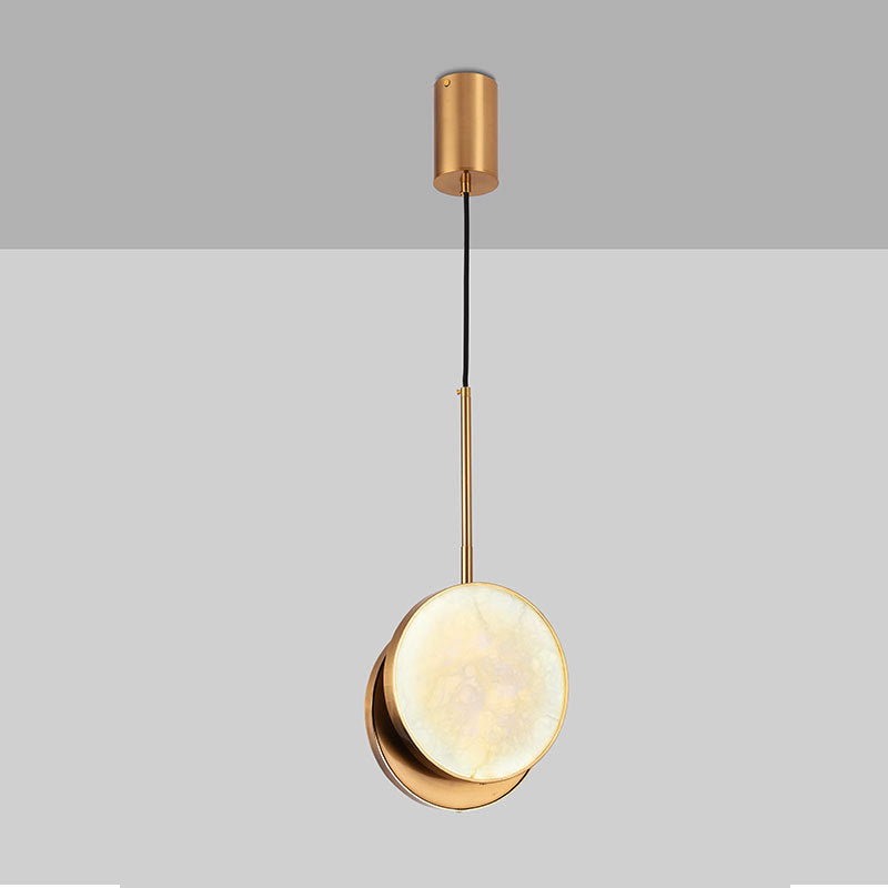 Alabaster Round Pendant Lamp