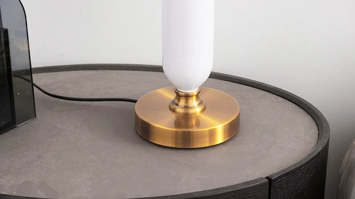 American-Style Pleated Table Lamp New 13