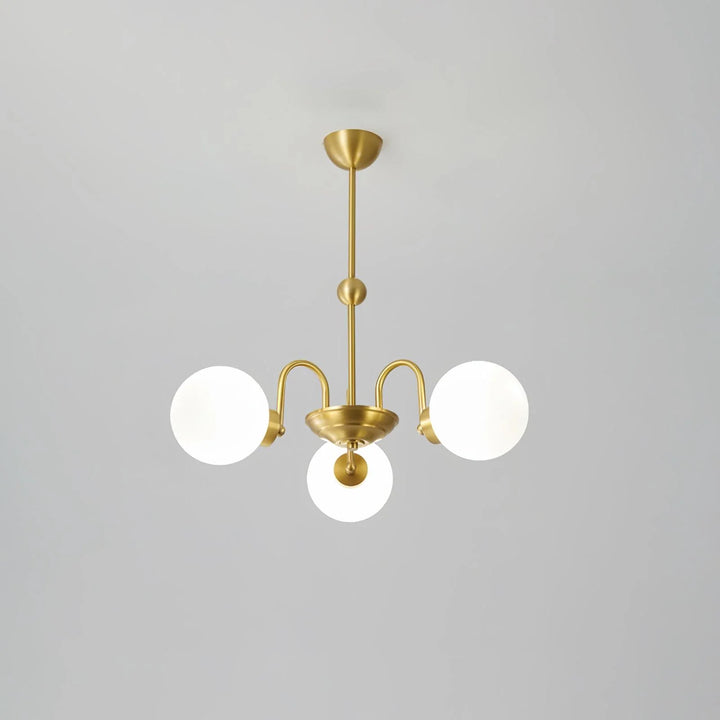 American Glass Ball Chandelier 17