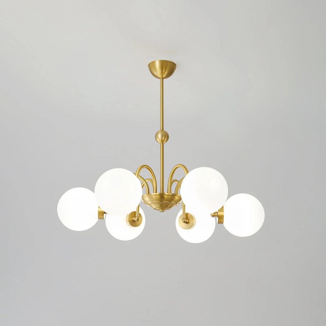 American Glass Ball Chandelier 18