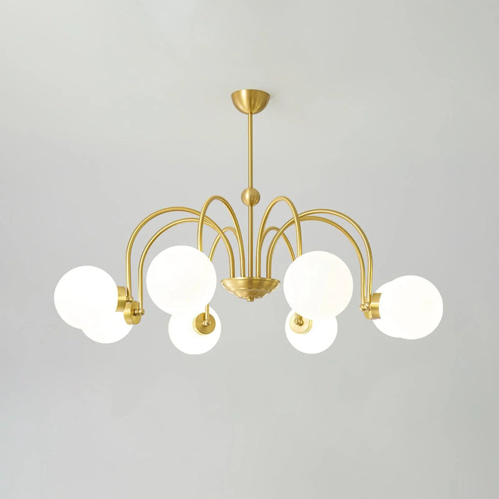 American Glass Ball Chandelier 19