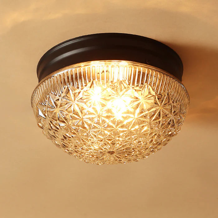 American_Style_Glass_Ceiling_Light_2