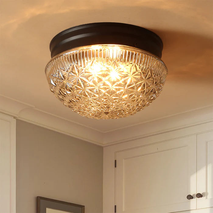 American_Style_Glass_Ceiling_Light_3