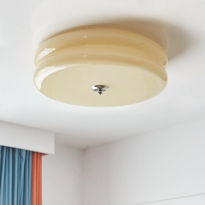 Art Deco Cream Ceiling Light 14