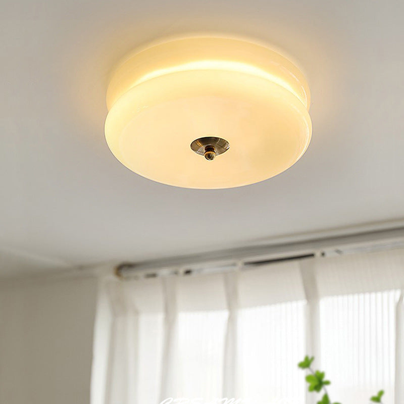 Art Deco Cream Ceiling Light 3