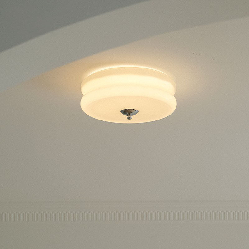 Art Deco Cream Ceiling Light 5