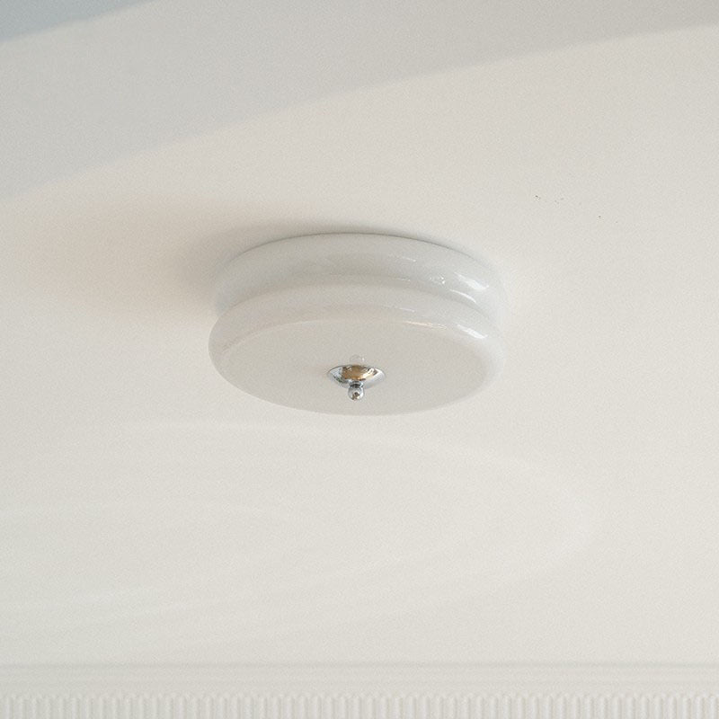 Art Deco Cream Ceiling Light 8