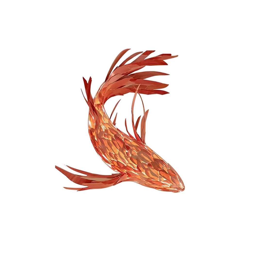 Art Fish Lantern Chandelier 9