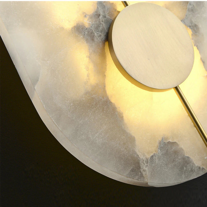 Artistic Snow Stone Wall Lamp