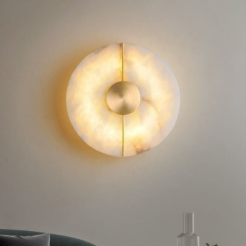 Artistieke Sneeuwstenen Wandlamp