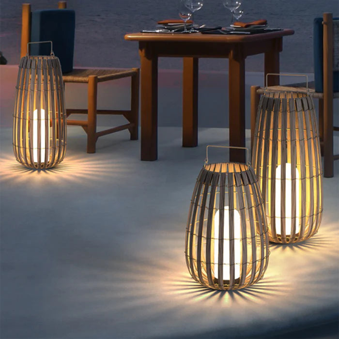 Bamboo Lantern Floor Lamp 10
