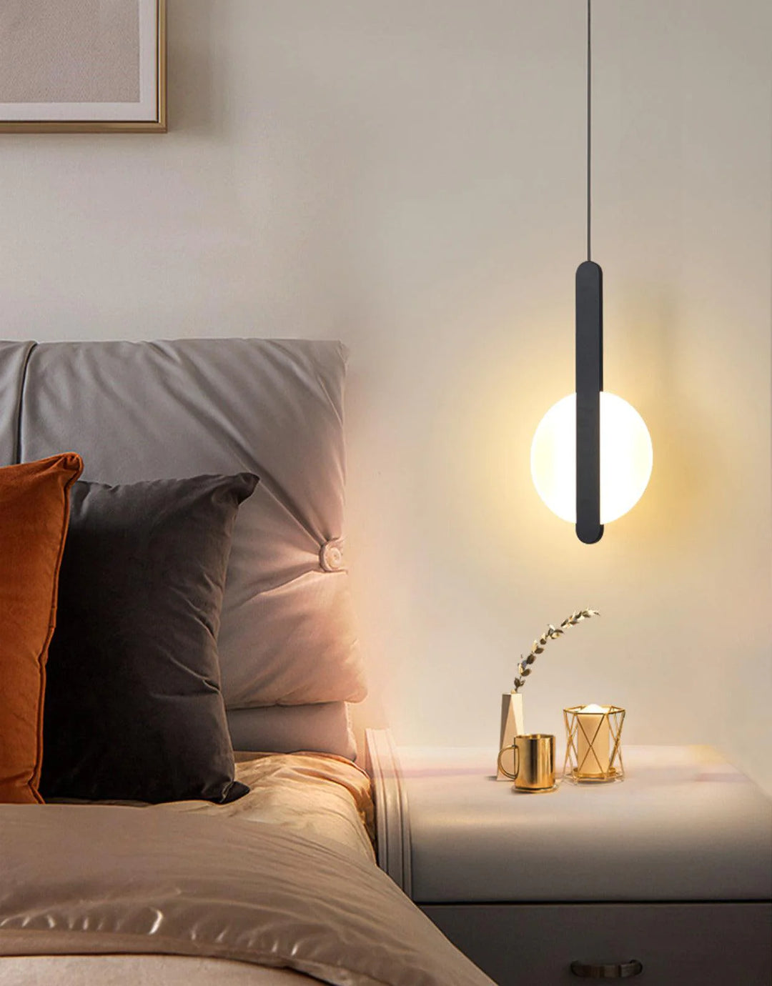 Bedside Acrylic Pendant Light – Dekoorlight