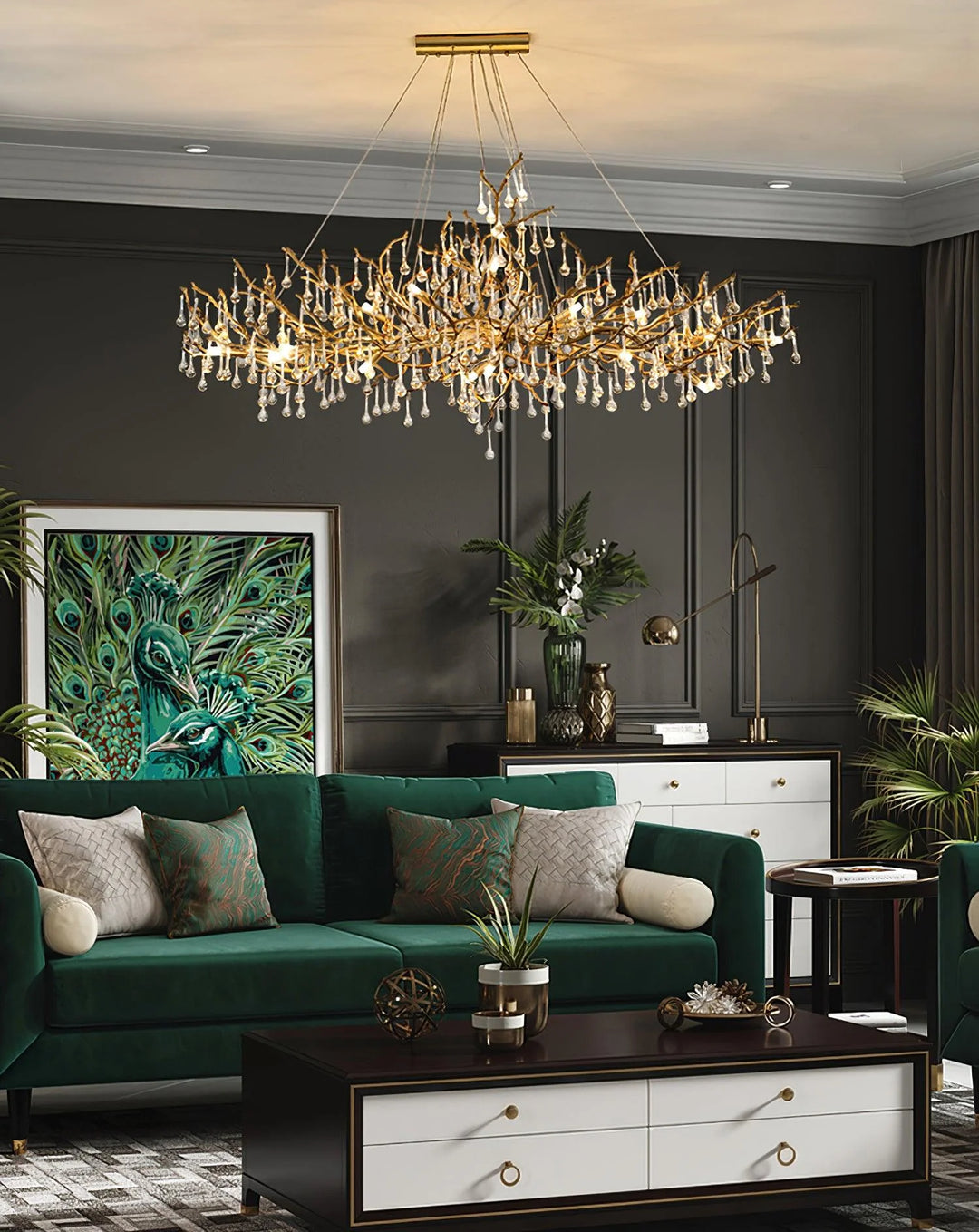 Bijou Crystal Chandelier 2