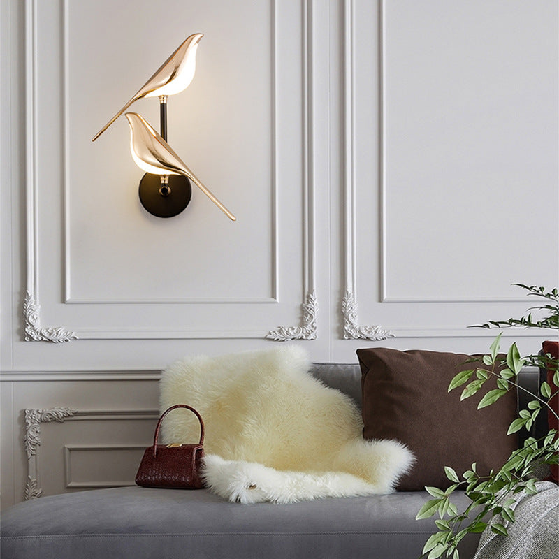 Bird wall lamp 3