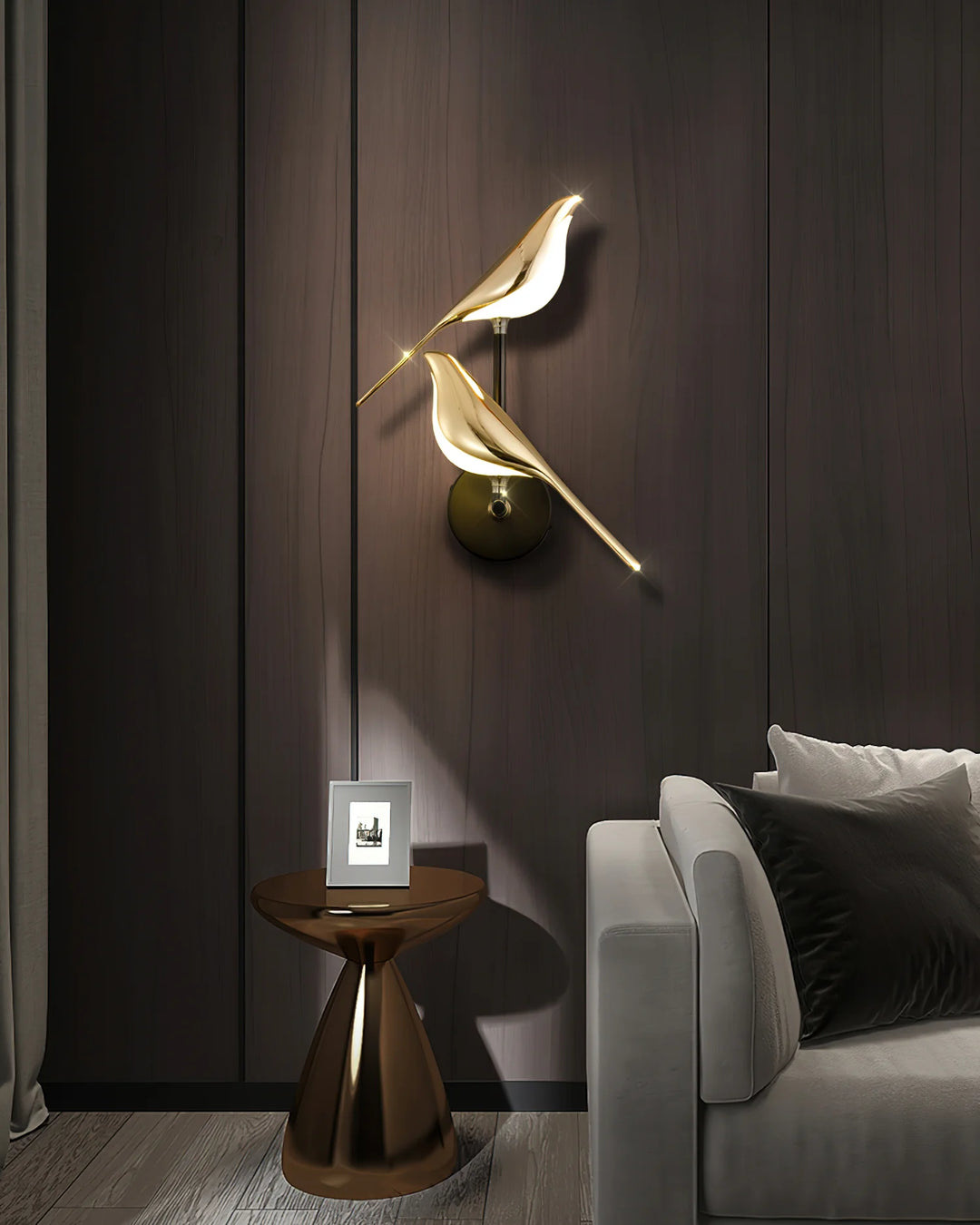 Bird wall lamp 5