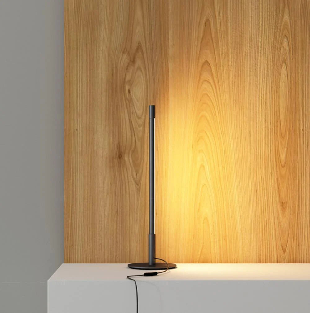 BlBlack Linear Bedside Table Lamp-4