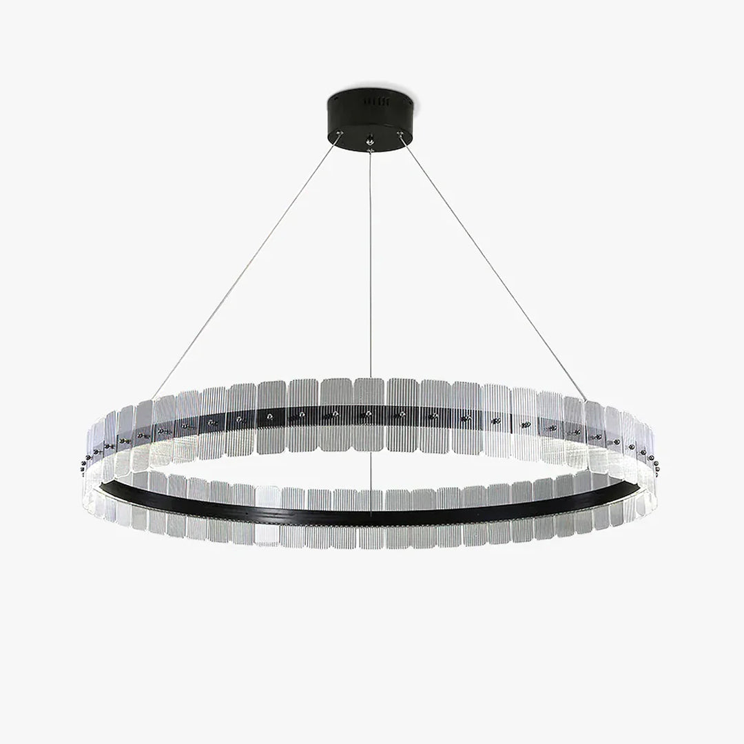 Black Acrylic Chandelier 4