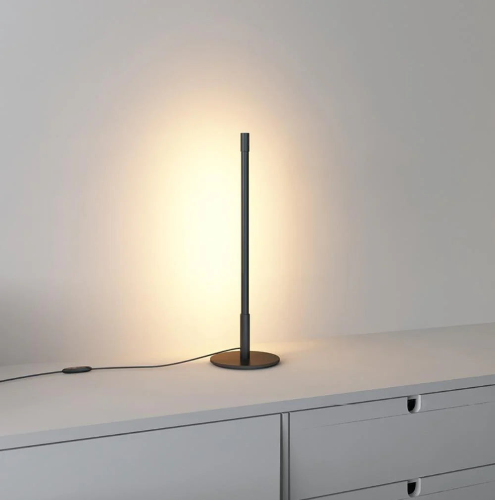 Black Linear Bedside Table Lamp-10