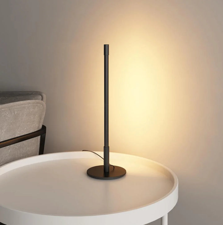 Black Linear Bedside Table Lamp-7