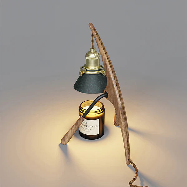 Black walnut Candle Warmer Lamp 4