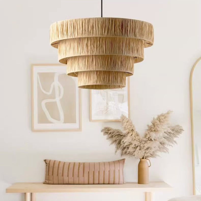 Boho Rope Chandelier 11