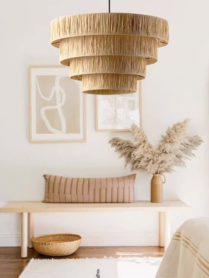 Boho Rope Chandelier 2