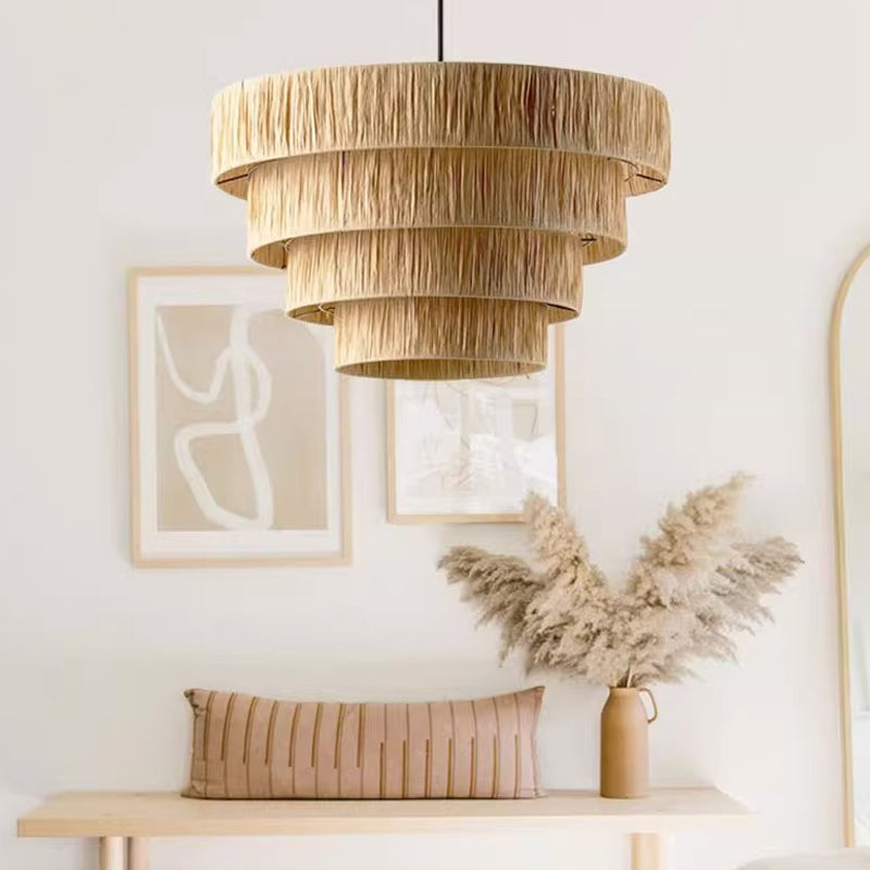 Boho Rope Chandelier 8