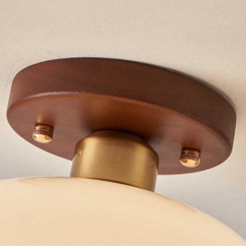 Boris Wood Ceiling Lamp