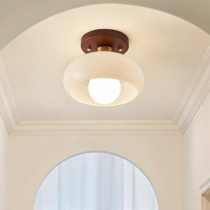 Boris Wood Ceiling Lamp