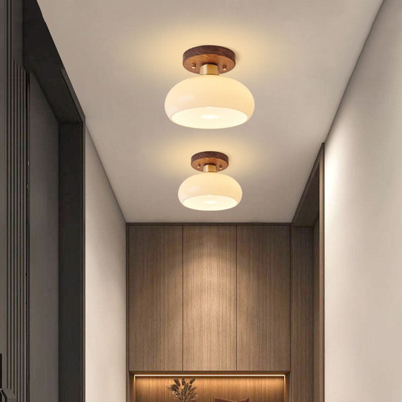 Boris Wood Ceiling Lamp