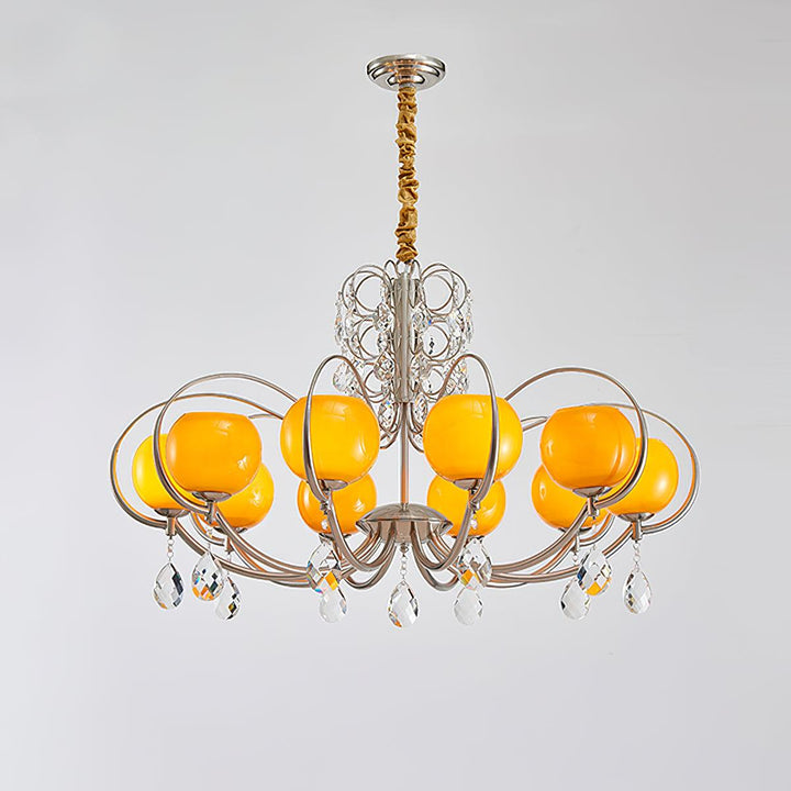 Boris Orange Chandelier 21