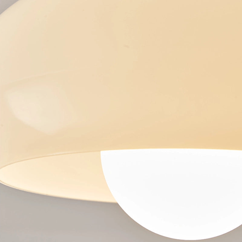 the lampshade of the Boris Wood Ceiling Lamp 