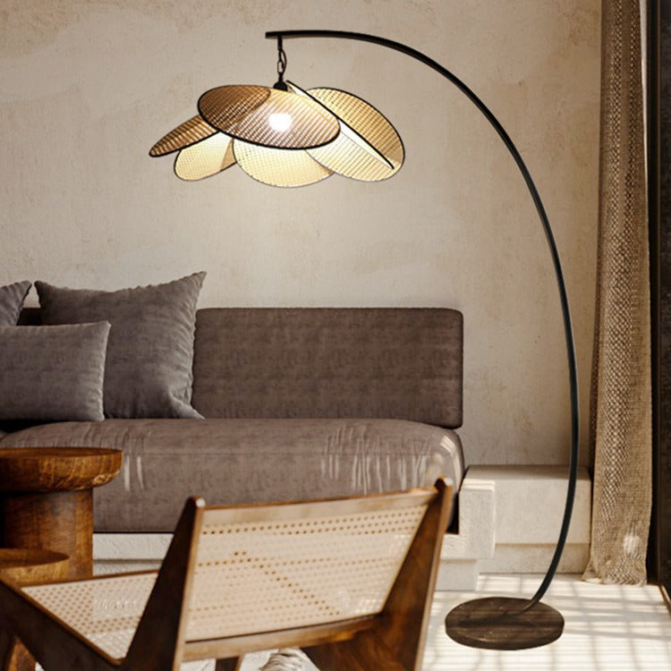 Braided Petal Floor Lamp 4