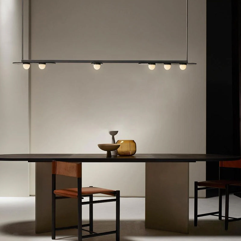 Brass Grid Chandelier 10