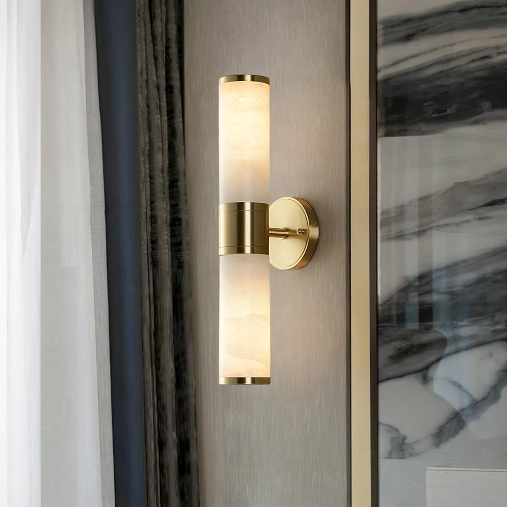 Brass Marble Wall Lamp 4