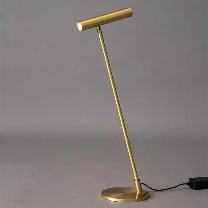 Brass Pole Table Lamp-12
